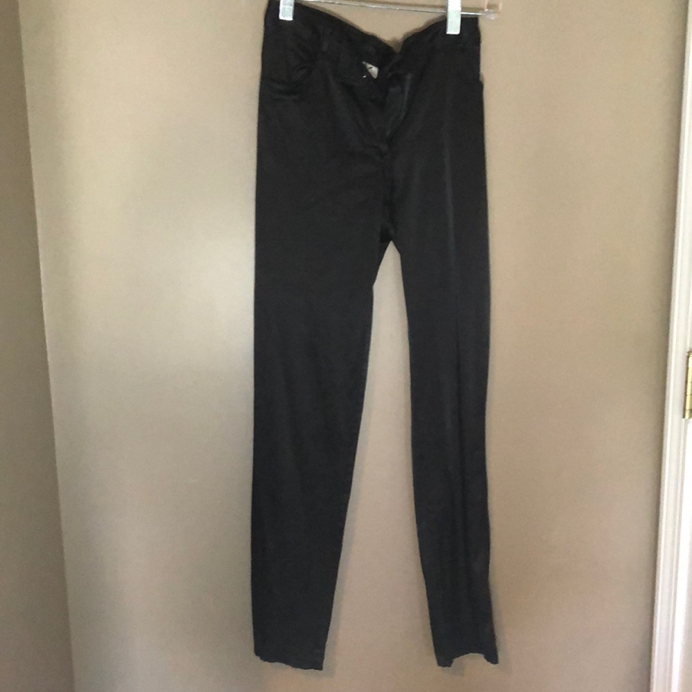 BCBG Satin Hugh Waist Trousers